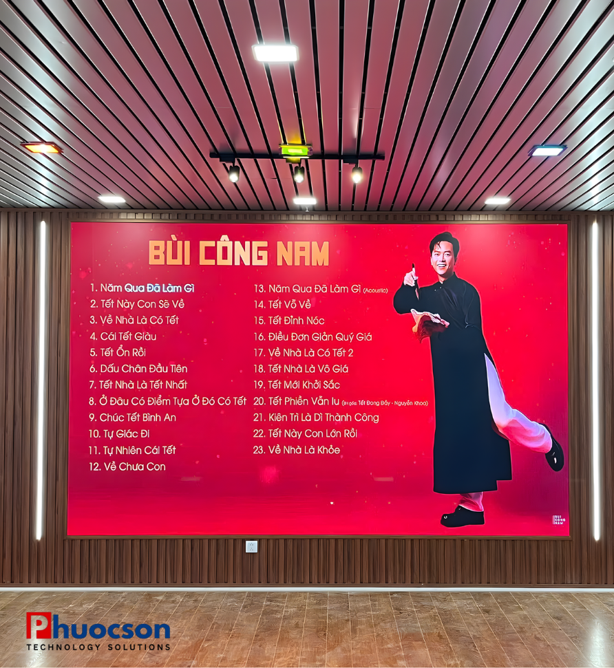 MÀN HÌNH LED P2 TRONG NHÀ – CÔNG VIÊN APEC ĐÀ NẴNG